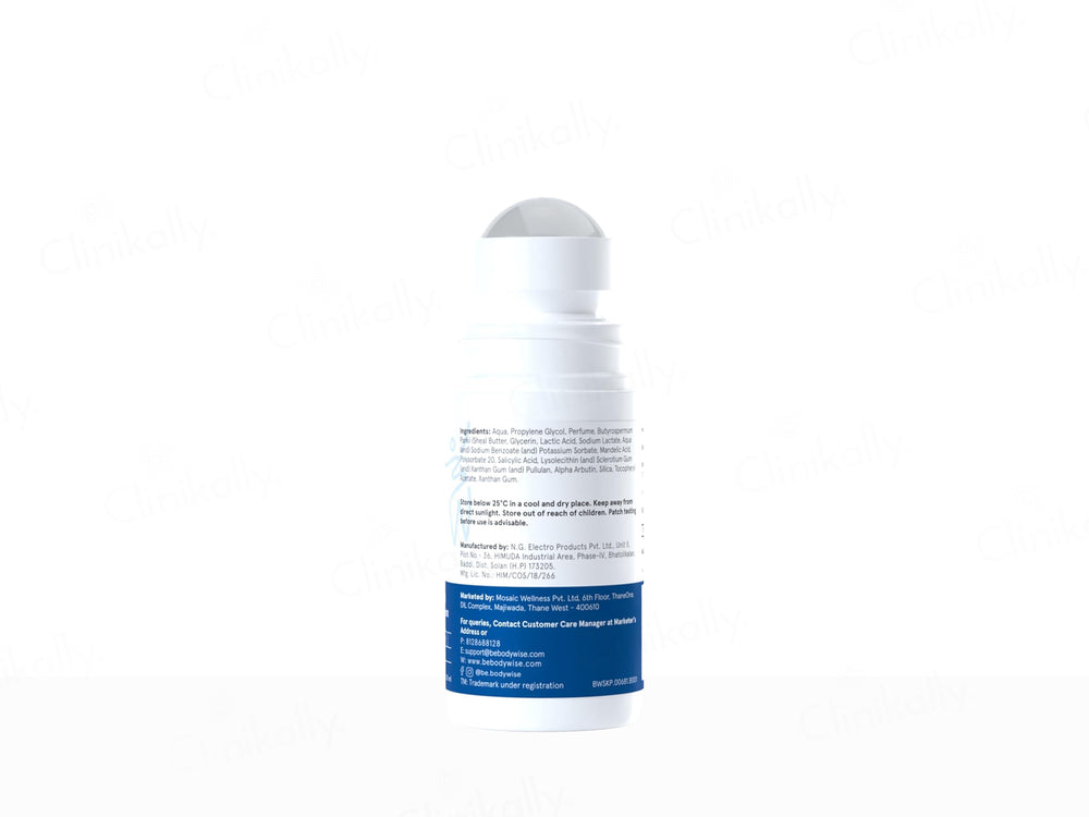 Be Bodywise 4% AHA BHA Underarm Roll-On (Aqua)