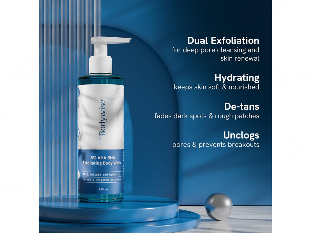 Be Bodywise 5% AHA BHA Exfoliating Body Wash