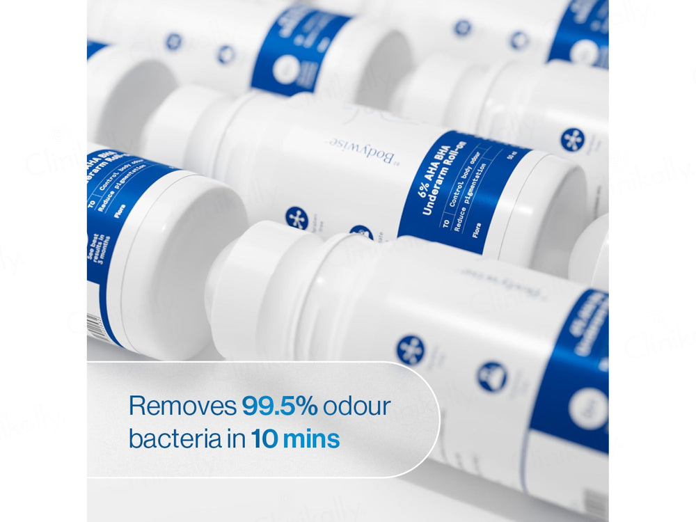 Be Bodywise 4% AHA BHA Underarm Roll-On (Flora)