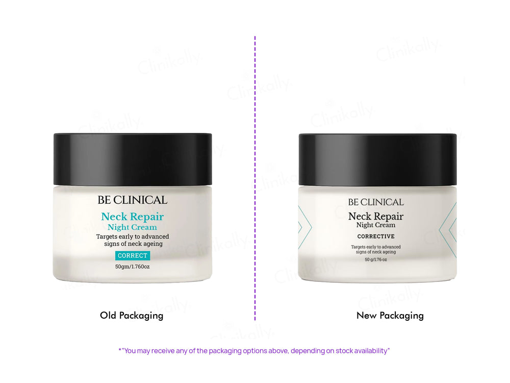 Be Clinical Neck Repair Night Cream