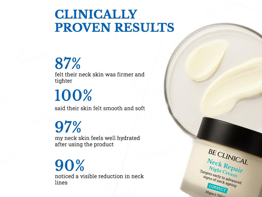 Be Clinical Neck Repair Night Cream