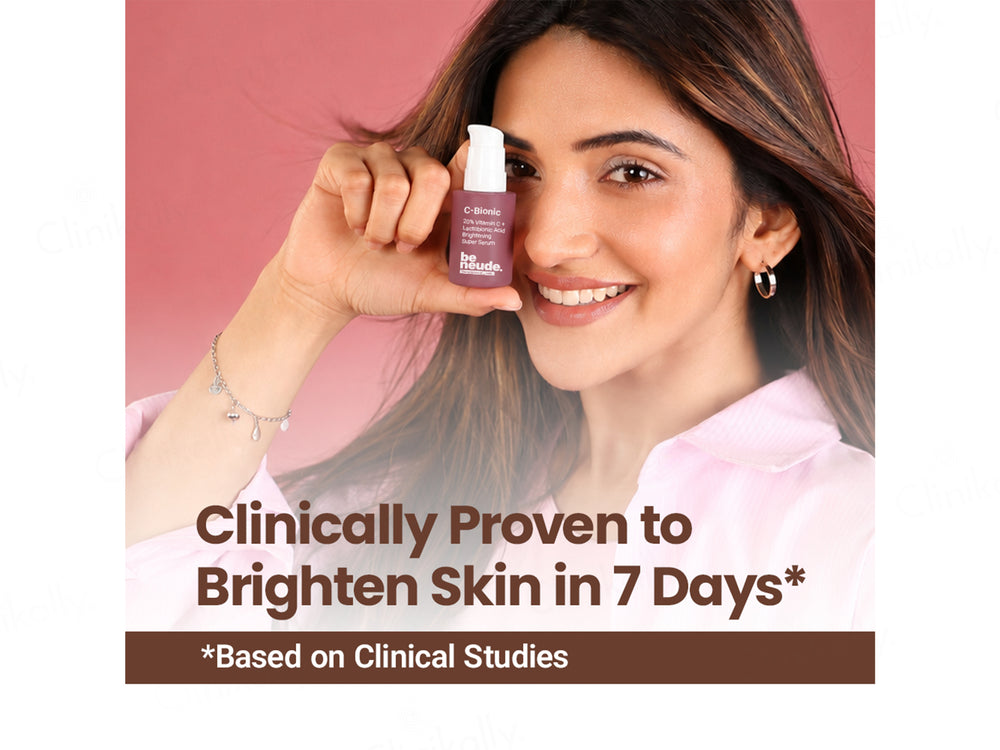 Be Neude C-Bionic 20% Vitamin C + Lactobionic Acid Brightening Super Face Serum