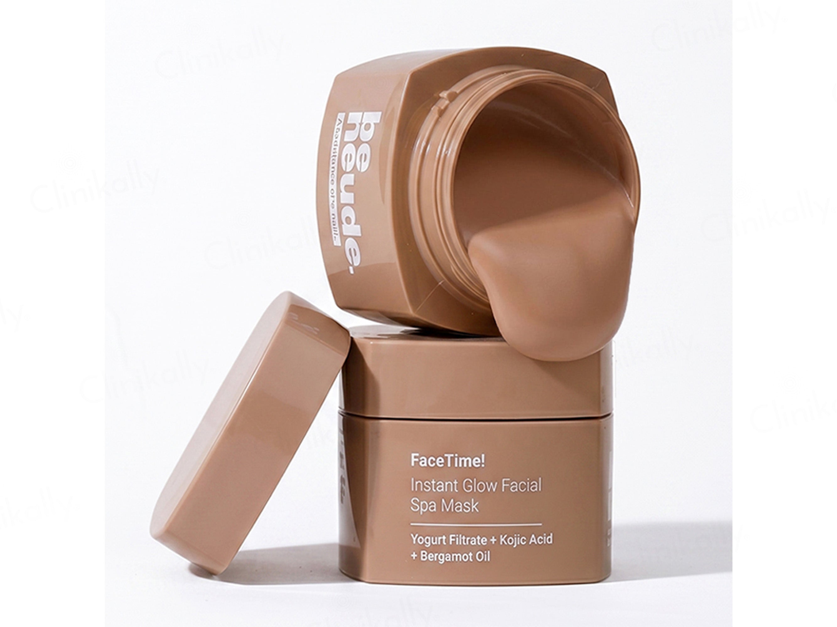 Be Neude FaceTime! Instant Glow Facial Spa Mask