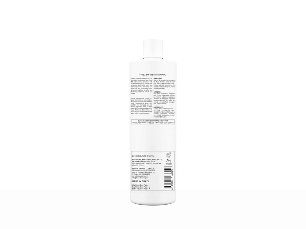 Beauty Garage K9 Frizz Dismiss Shampoo