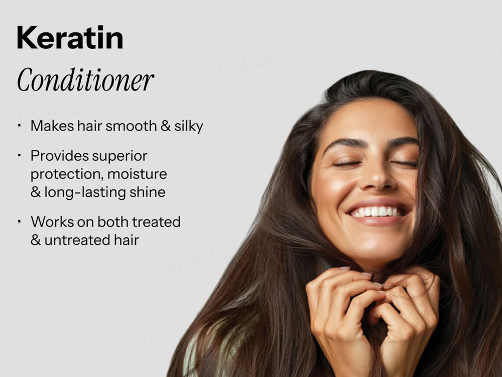 Beauty Garage Keratin Smooth Daily Shampoo + Conditioner Combo