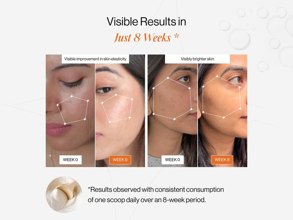 Beautywise Advanced Marine Collagen Peptides For Skin, Hair & Nails - Mango Peach Flavour