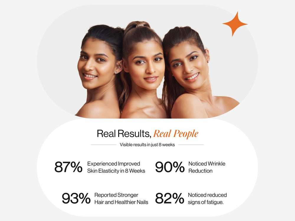 Beautywise Advanced Marine Collagen Peptides For Skin, Hair & Nails - Mango Peach Flavour