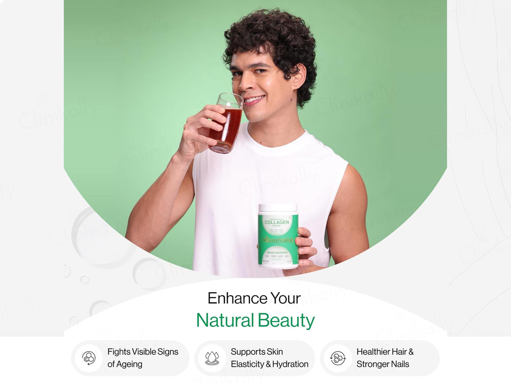Beautywise Advanced Vegan Collagen Builder Powder - Mixed Berries Flavour