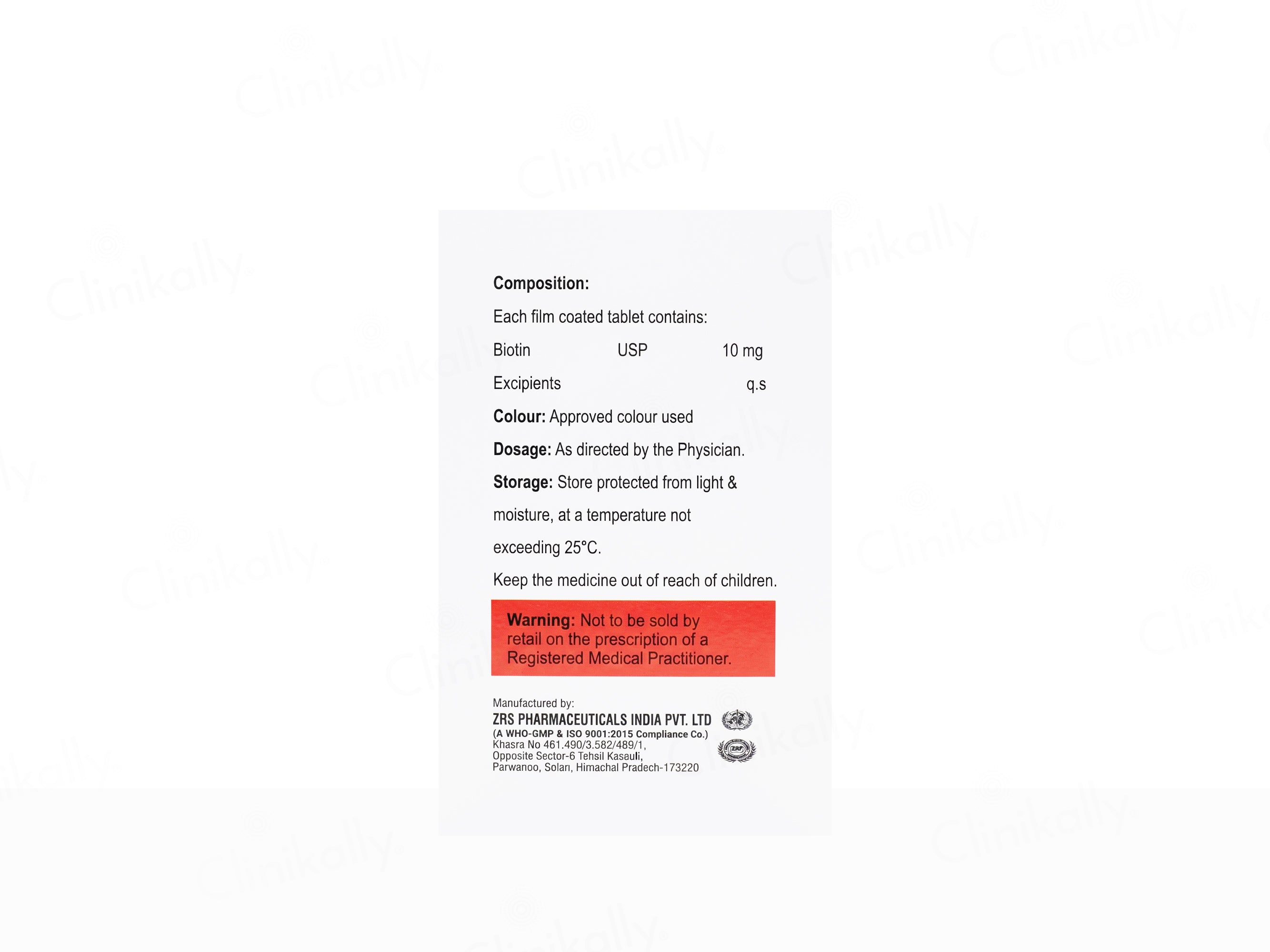 Behair-10 Tablet