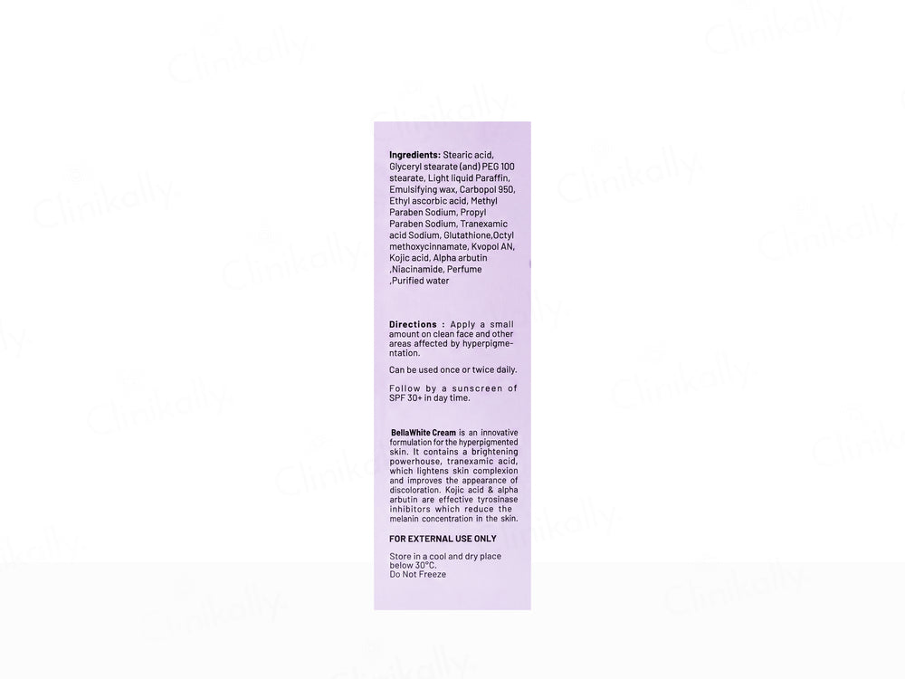 Bellacos Healthcare Bellawhite Cream