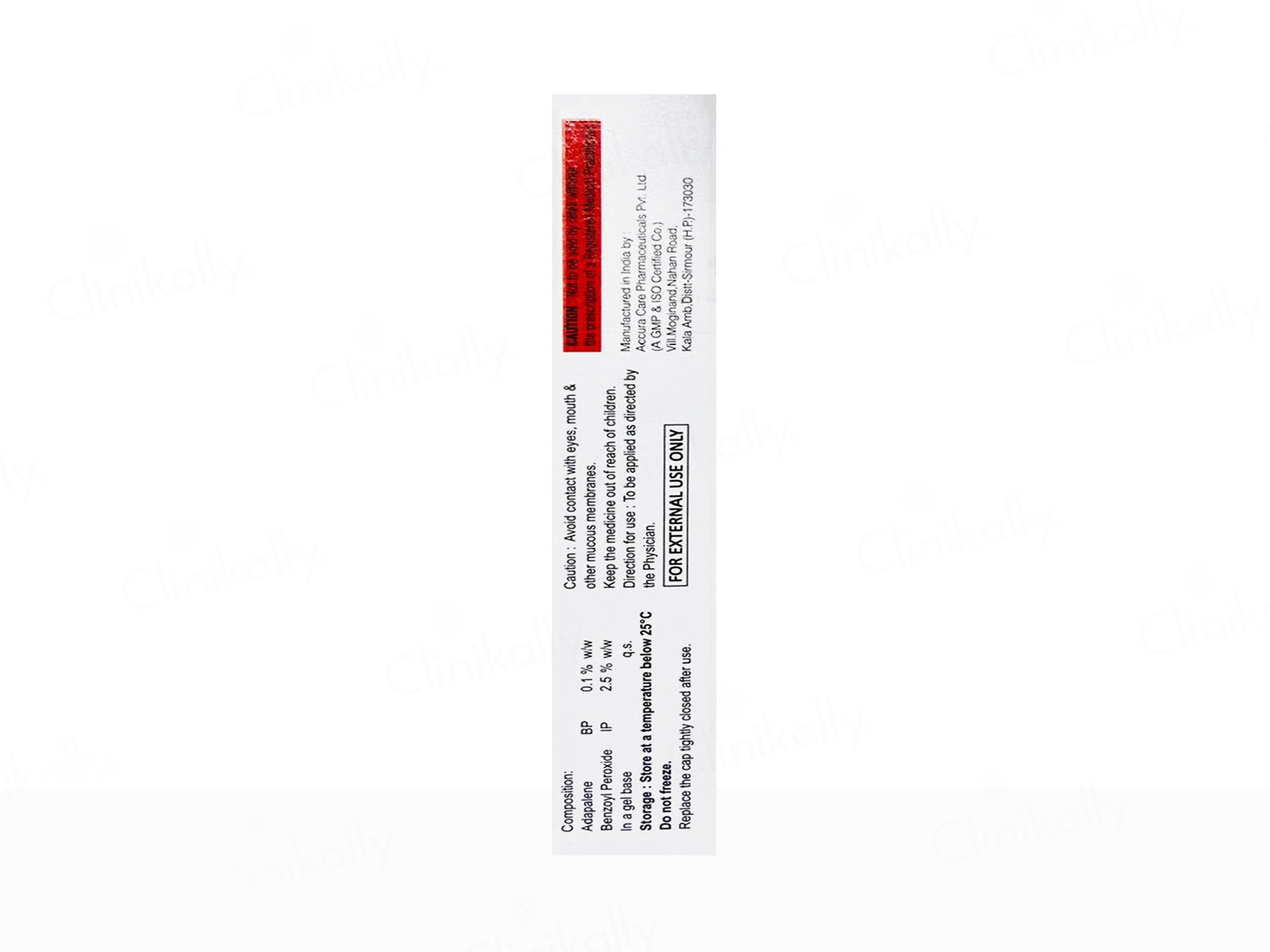Benzadaf Gel