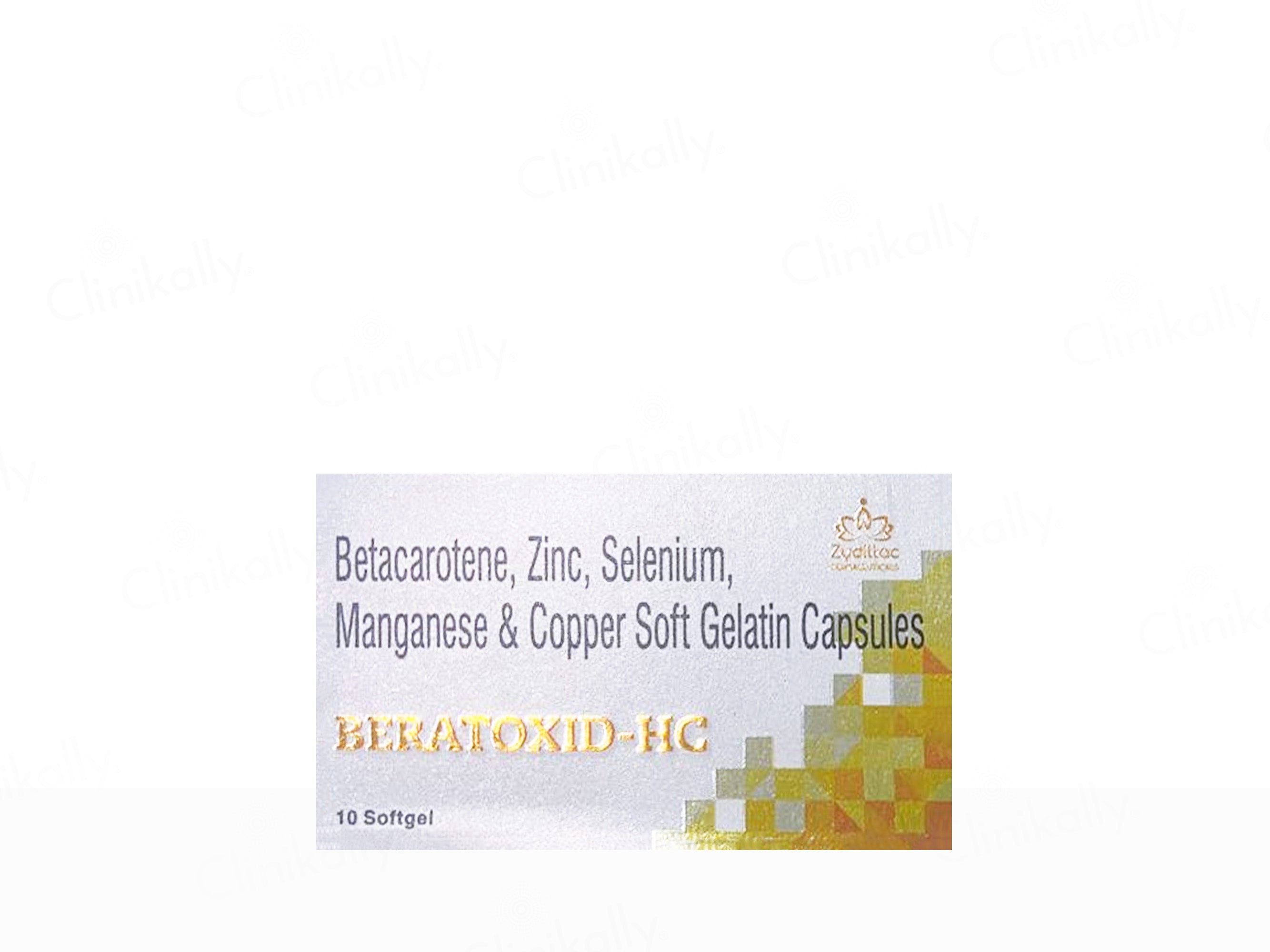 Beratoxid-HC Soft Gelatin Capsule