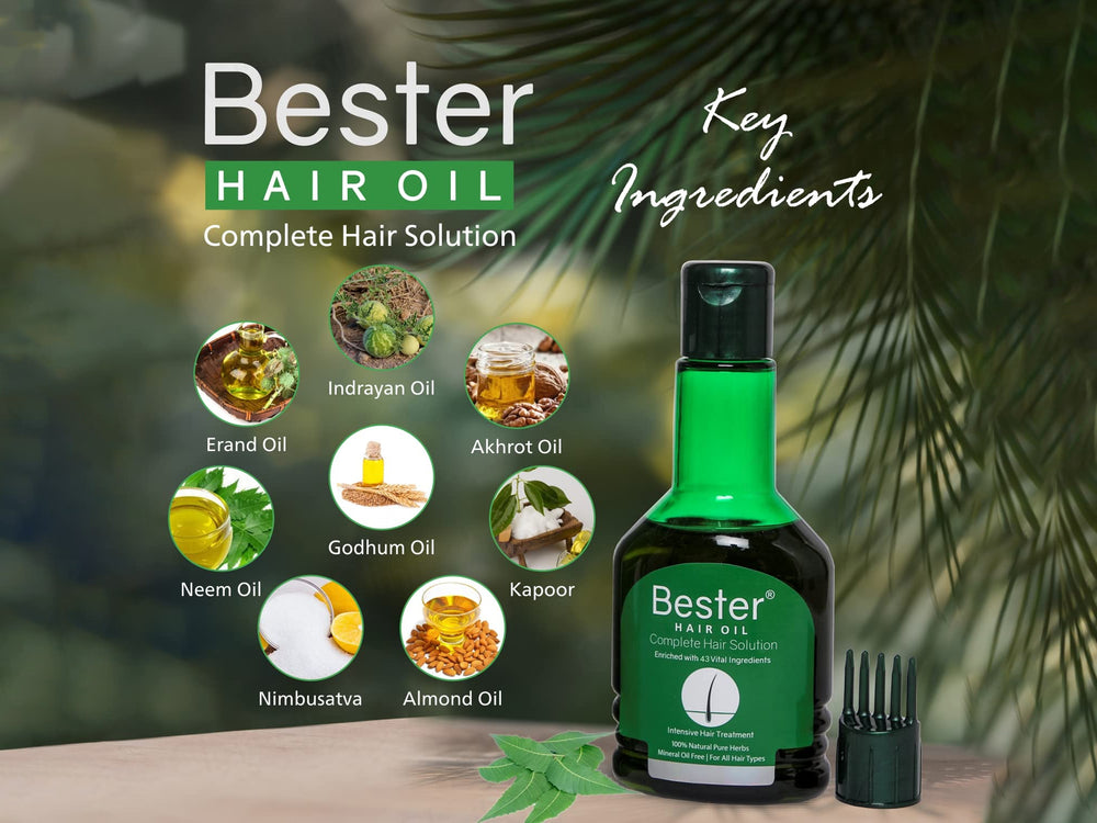Bester Natural Herbal Hair Oil