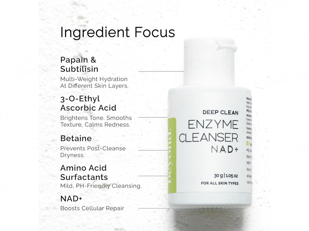 Beyond Beyond NAD+ Deep Clean Enzyme Cleanser