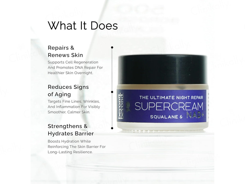 Beyond Beyond Squalane & NAD+ The Ultimate Night Repair Super Cream
