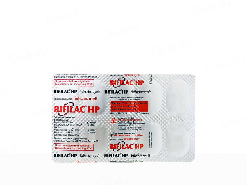 Bifilac HP Pre & Probiotic Capsule