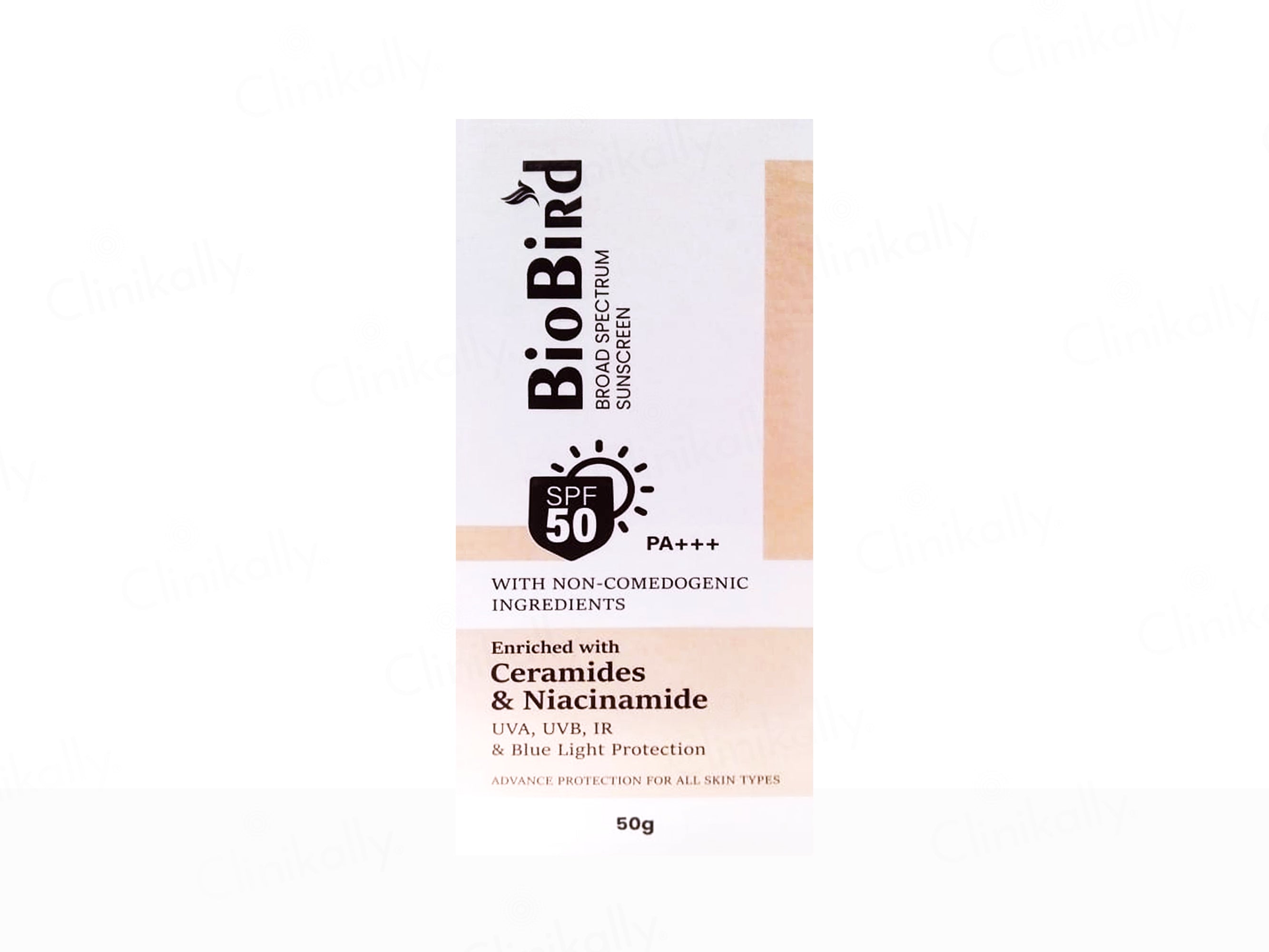BioBird Ceramides & Niacinamide Sunscreen SPF 50 PA+++