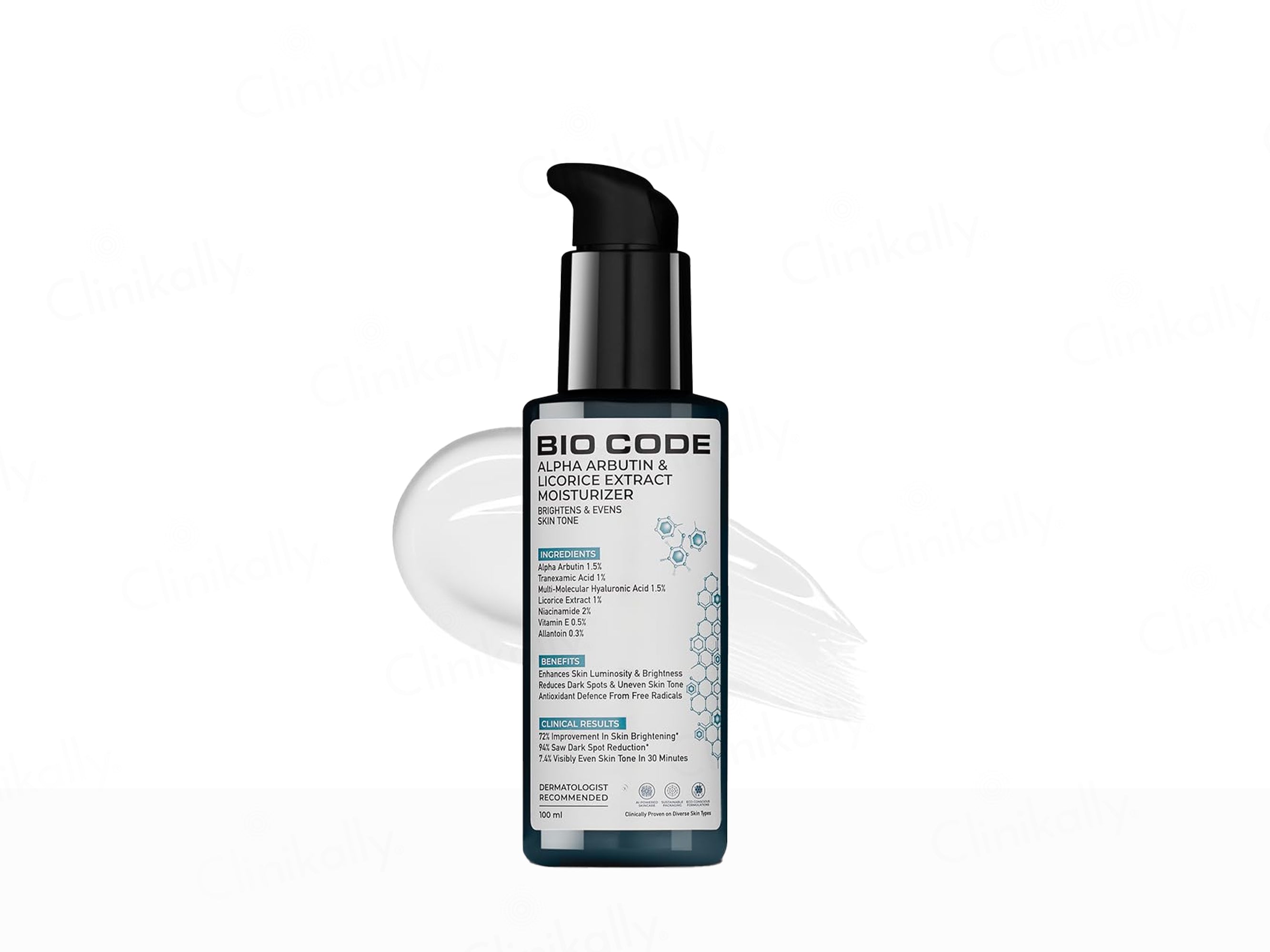 Bio Code Alpha Arbutin & Licorice Extract Brightening Moisturizer