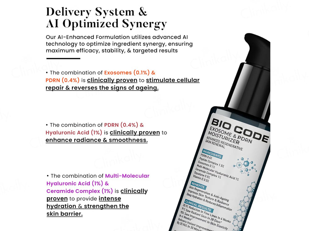 Bio Code Exosome & PDRN Advanced Skin Renewal Moisturizer