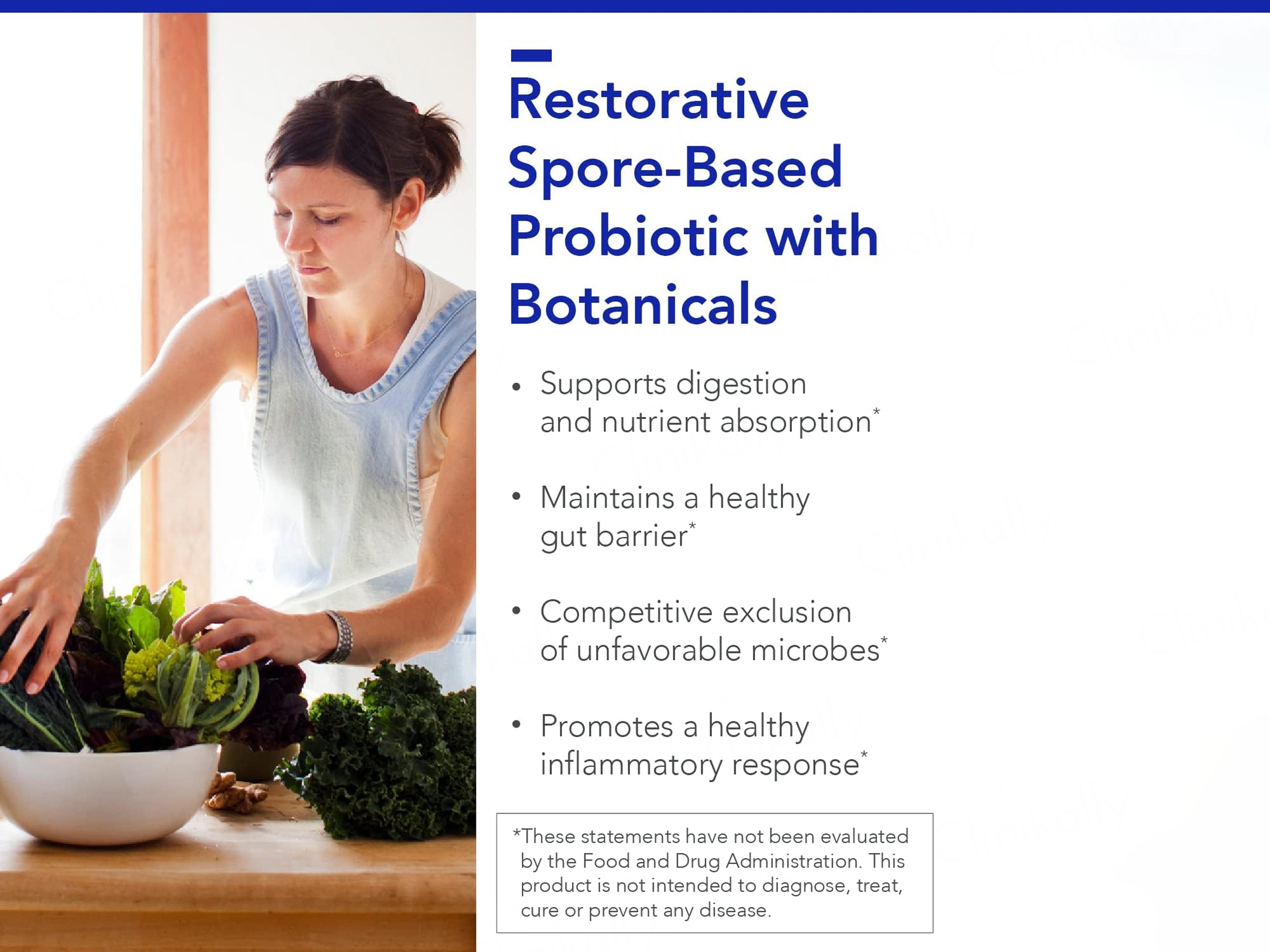 Biocidin Botanicals Proflora 4R Spore-Based Probiotic Dietary Supplement Capsule