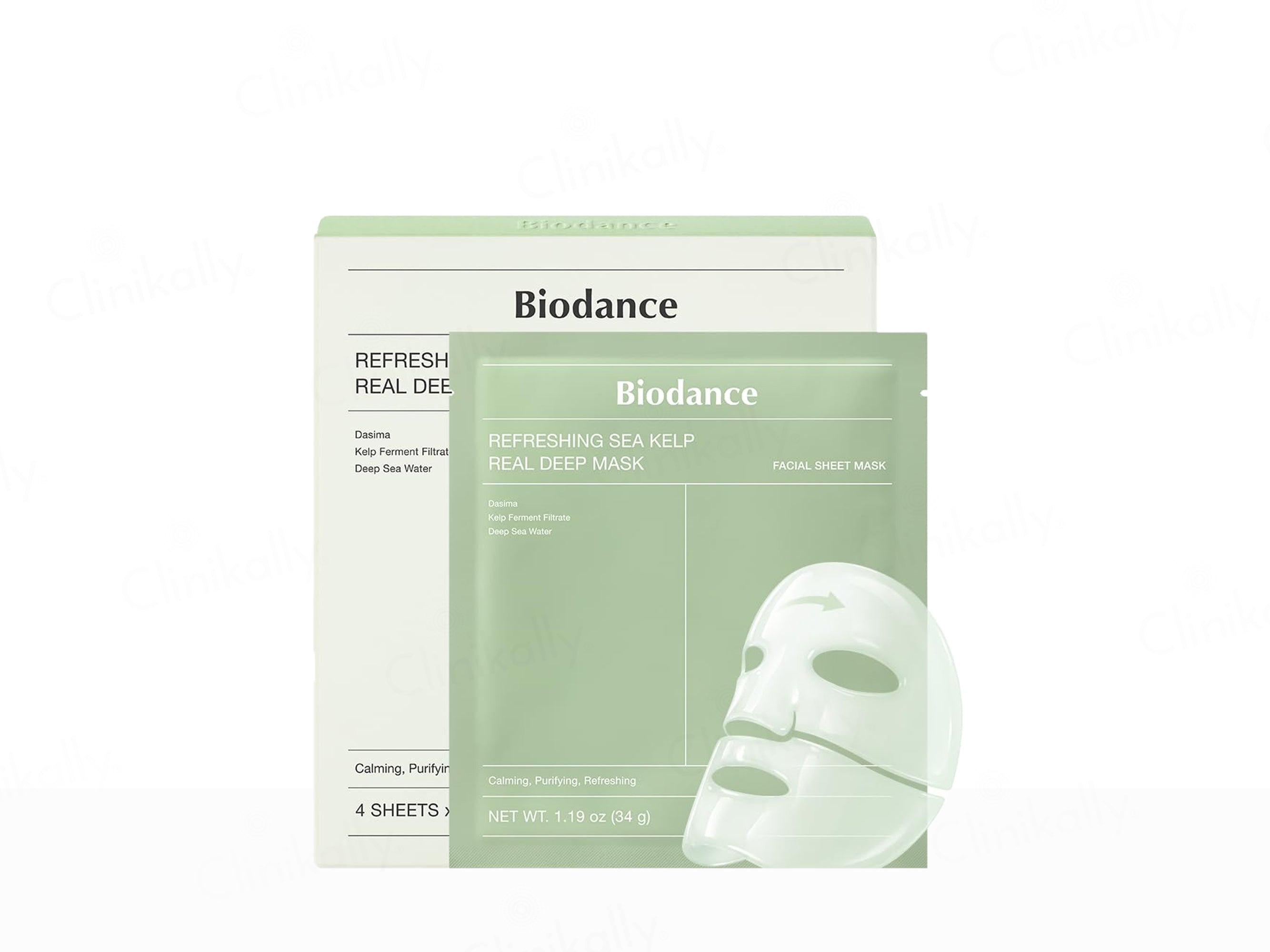Biodance Refreshing Sea Kelp Real Deep Facial Sheet Mask