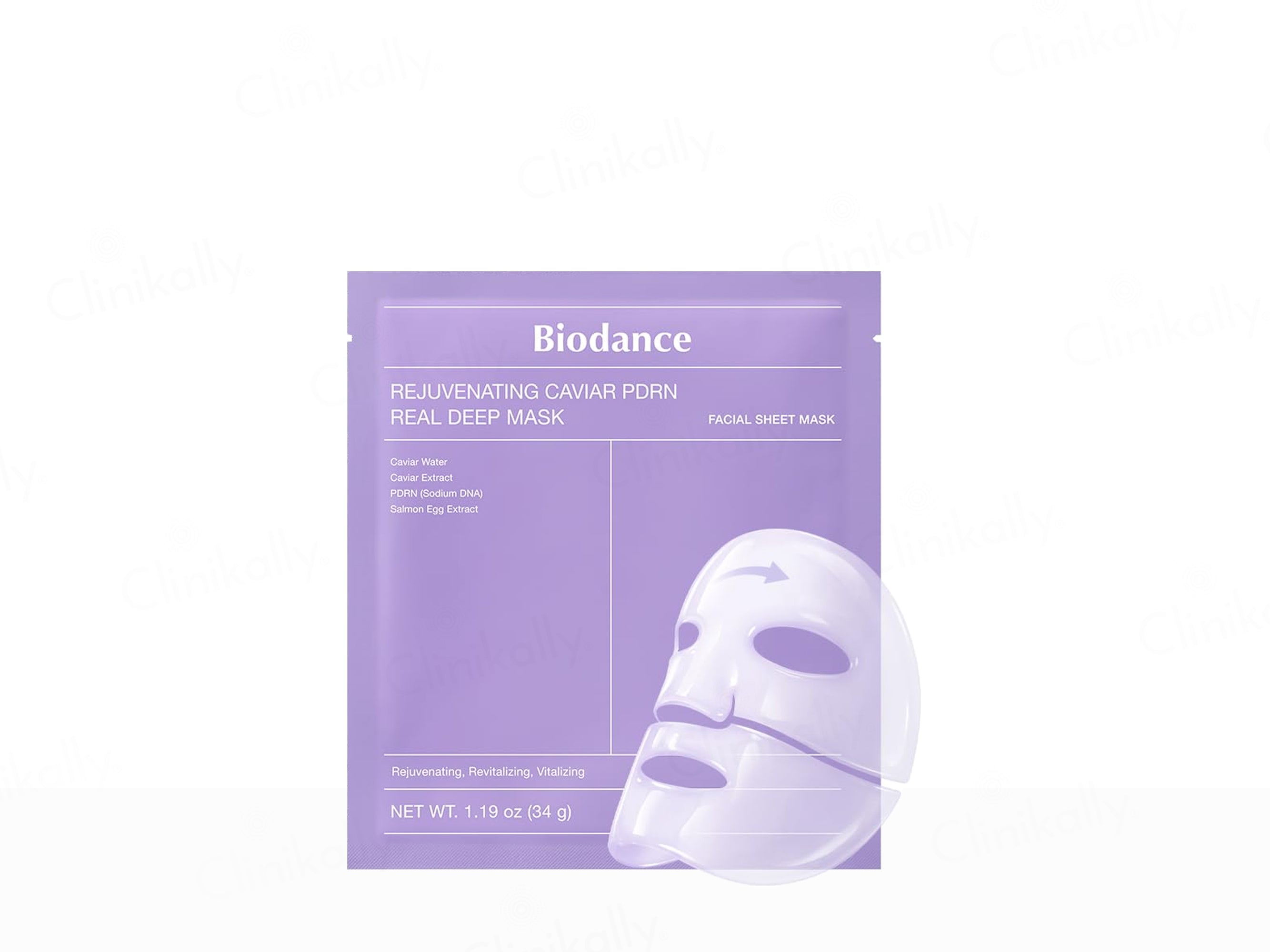 Biodance Rejuvenating Caviar PDRN Real Deep Facial Sheet Mask