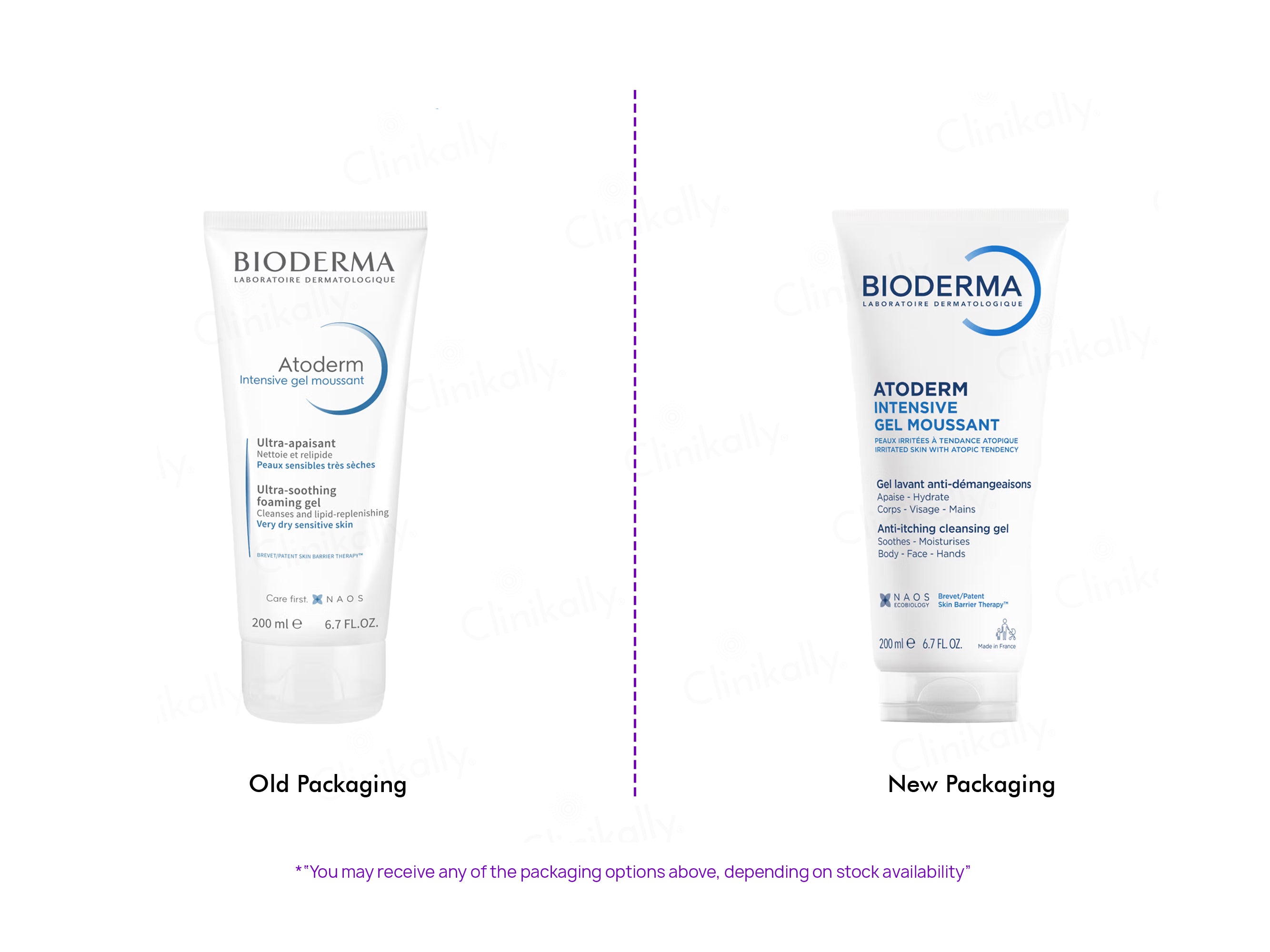 Bioderma Atoderm Intensive Gel Moussant Anti-Itching Cleansing Gel
