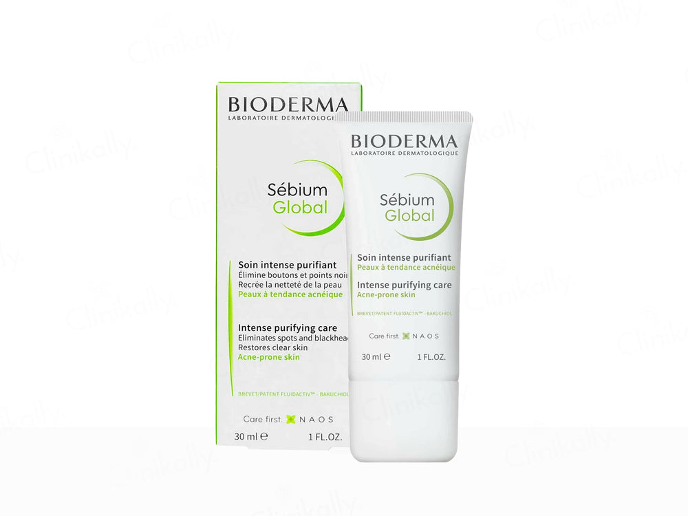 Bioderma Sebium Global Moisturizer For Oily Acne-Prone Skin