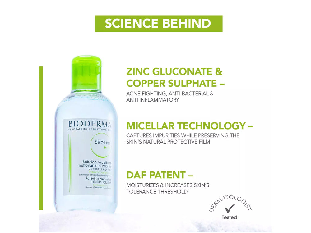 Bioderma Sebium H2O Micellar Water_Clinikally