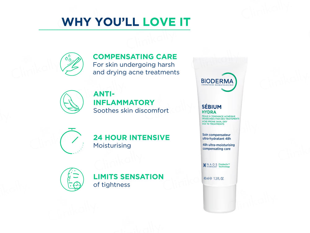 Bioderma Sebium Hydra Ultra-Moisturising Compensating Care Cream