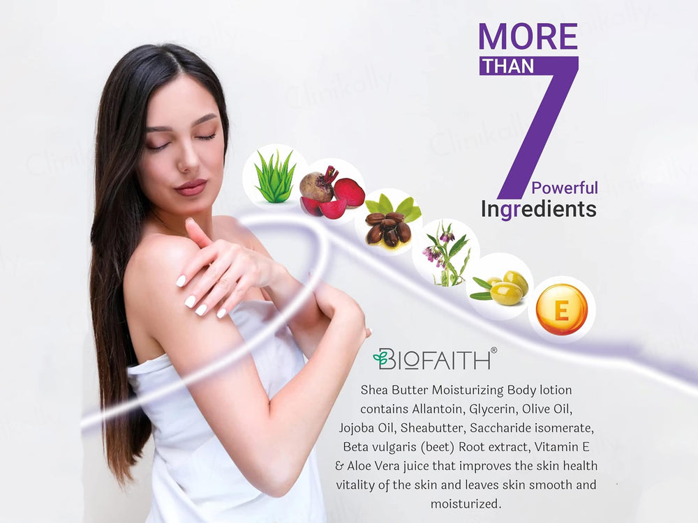 Biofaith Shea Butter Moisturizing Body Lotion