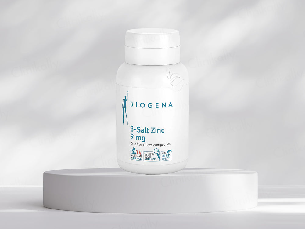 Biogena 3-Salt Zinc 9mg Food Supplement Capsule