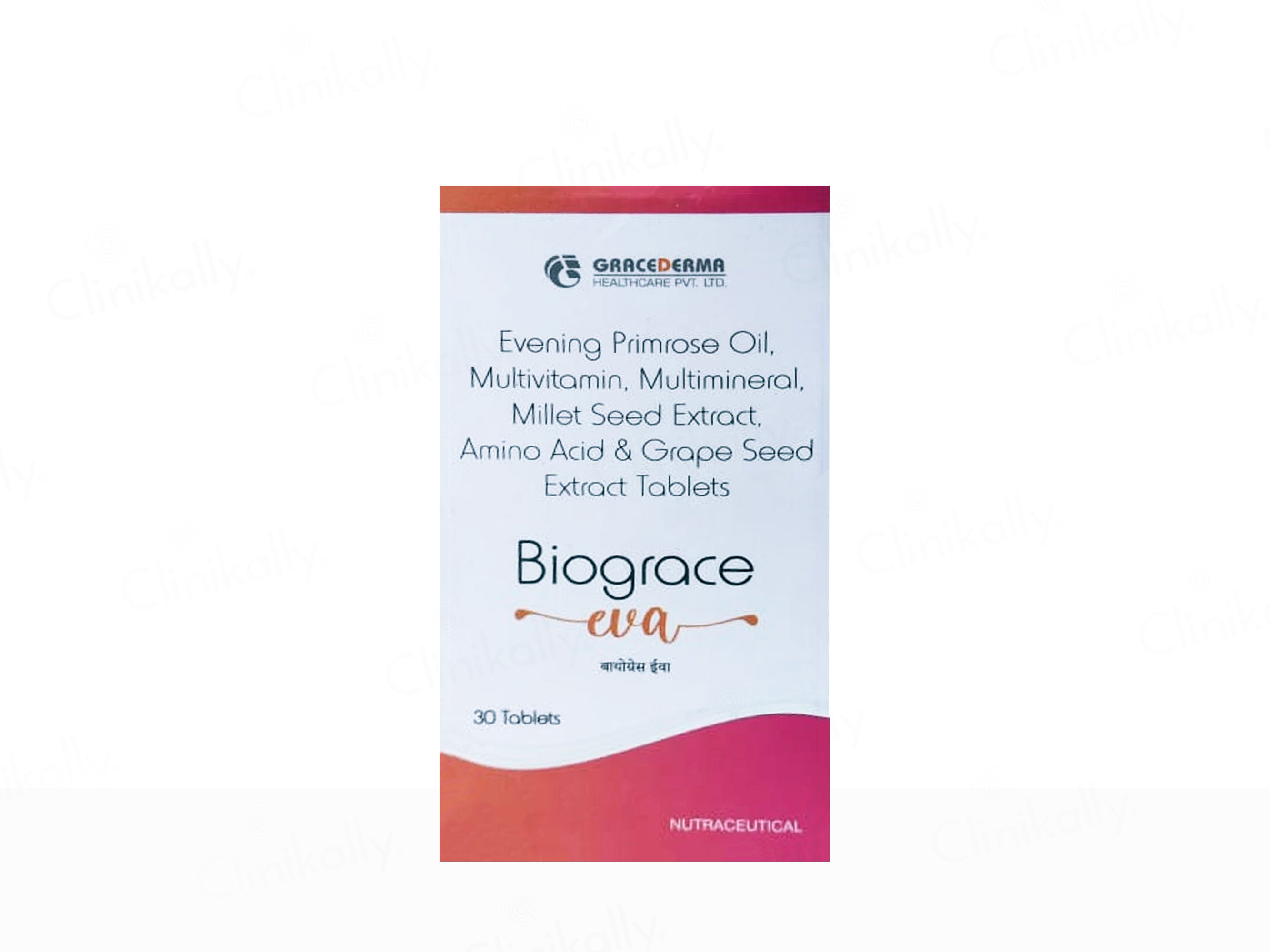 Biograce Eva Nutraceutical Tablet (Bottle)