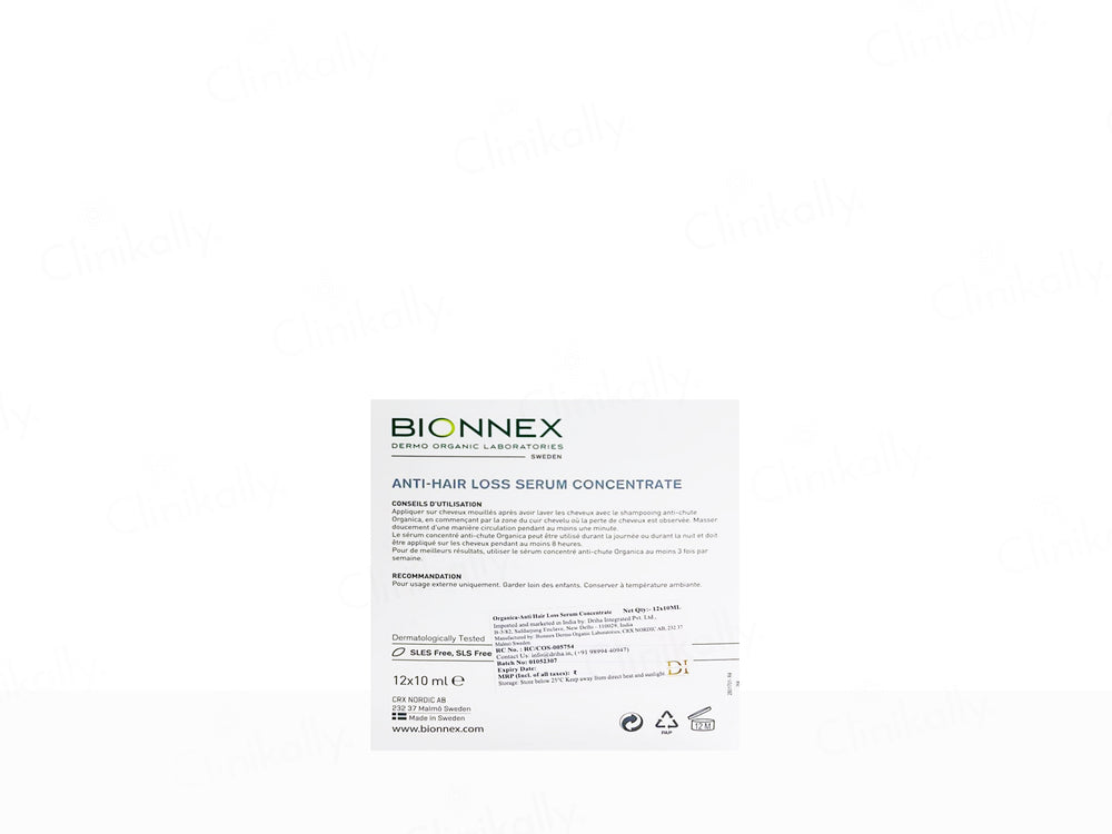 Bionnex Organica Anti-Hair Loss Serum Concentrate Kit