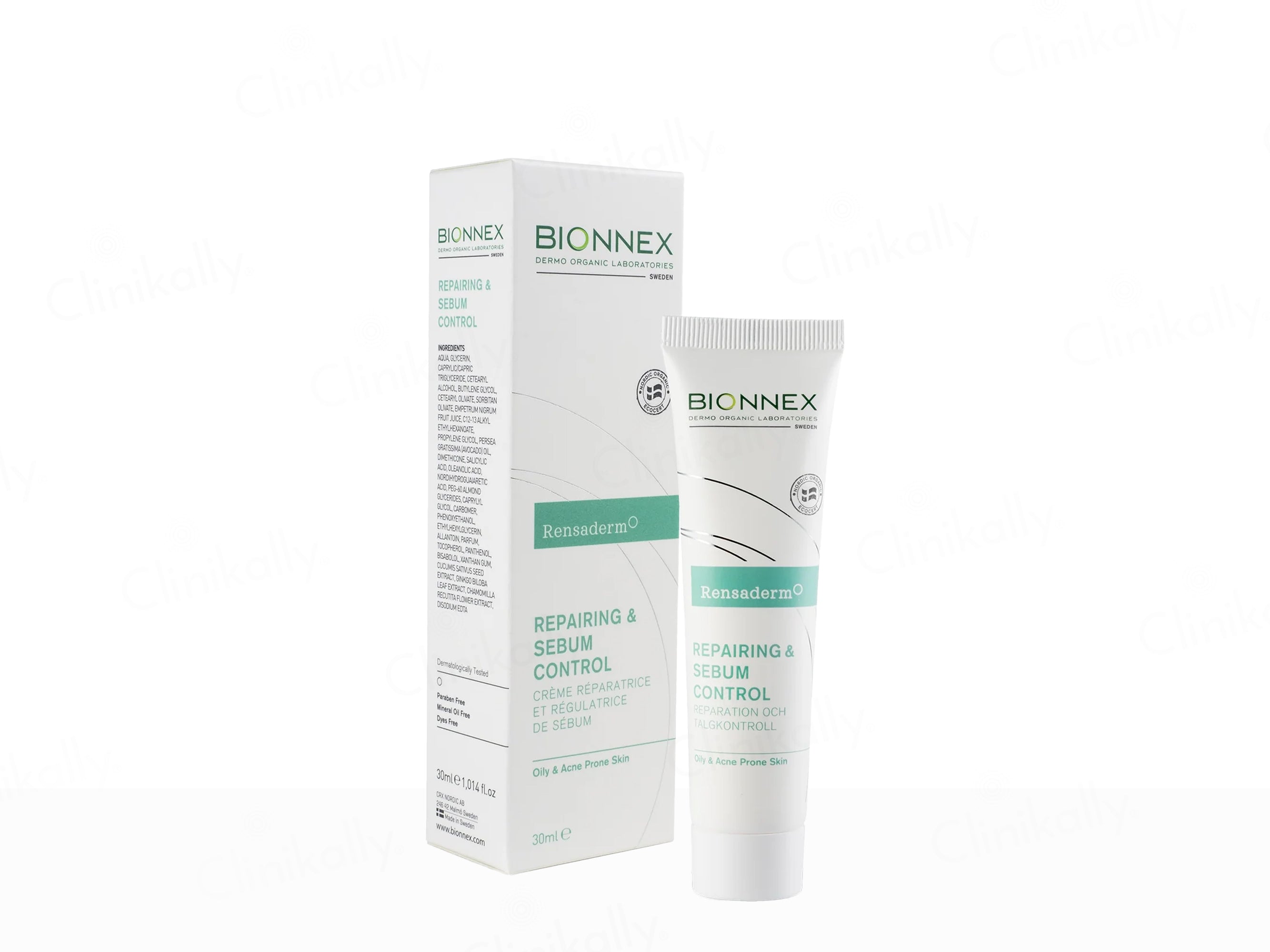 Bionnex Rensaderm Repairing & Sebum Control Cream For Oily & Acne Prone Skin