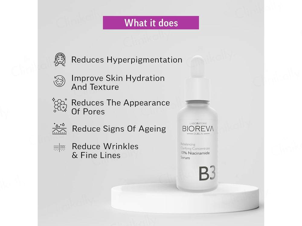 Bioreva 10% Niacinamide Clarifying Concentrate Face Serum