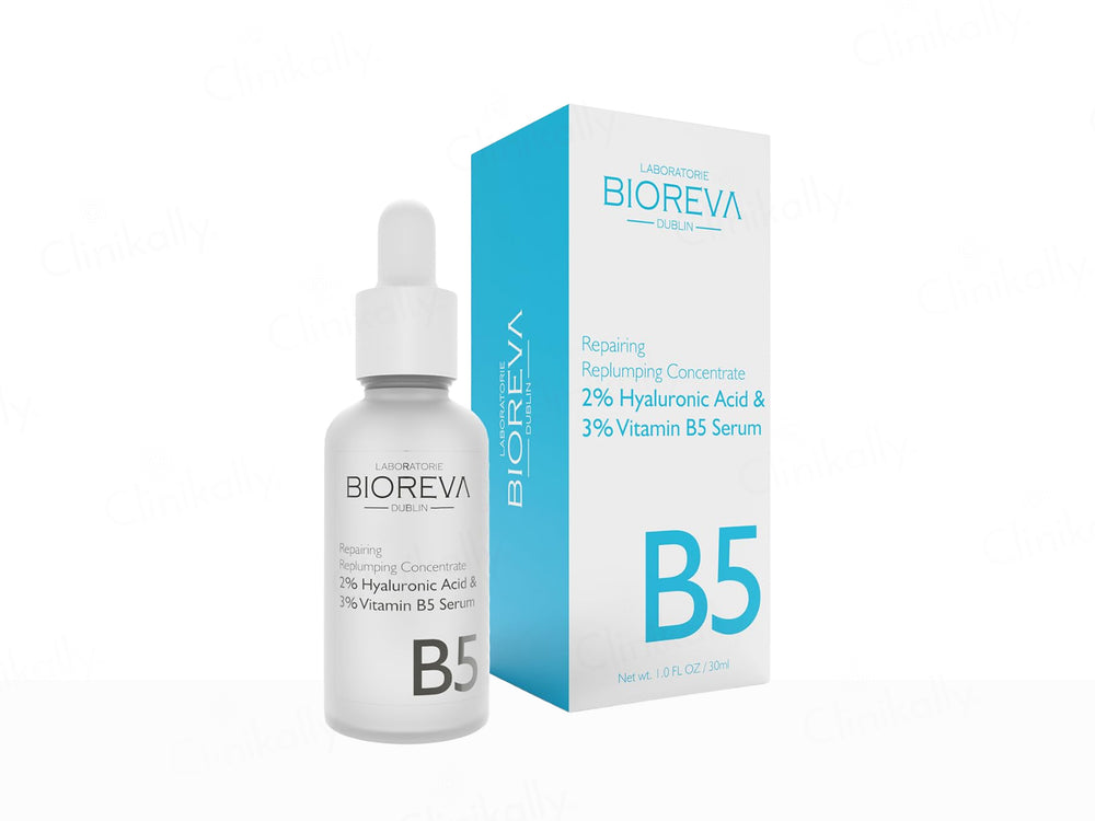 Bioreva 2% Hyaluronic Acid & 3% Vitamin B5 Replumping Concentrate Face Serum