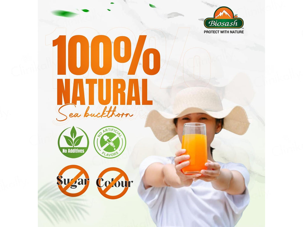 Biosash Sea Buckthorn Berry Oil Capsules