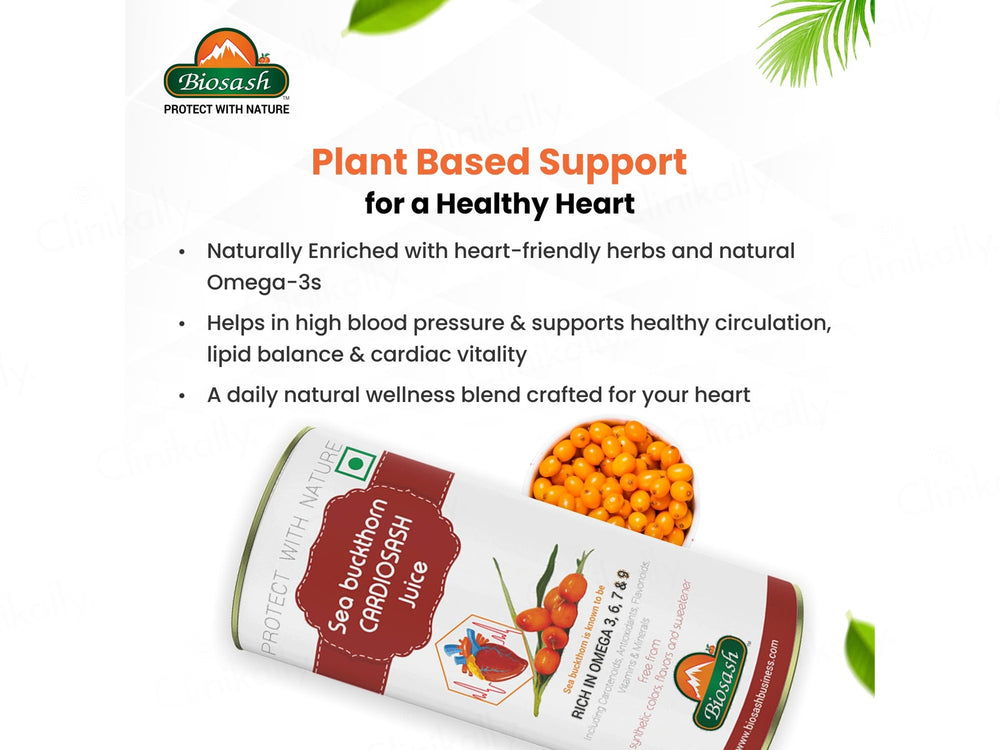 Biosash Sea Buckthorn Cardiosash Juice