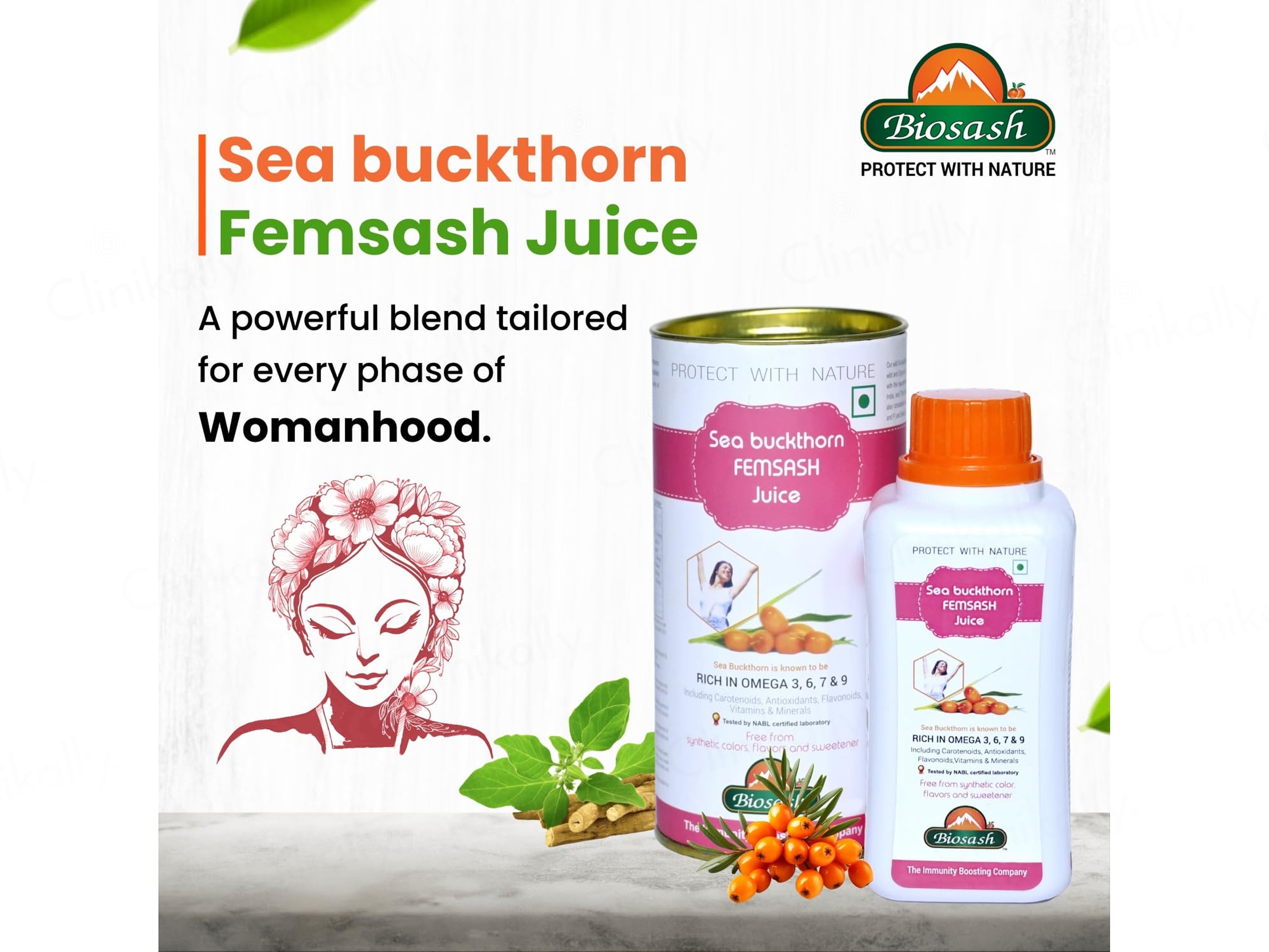 Biosash Sea Buckthorn Femsash Juice