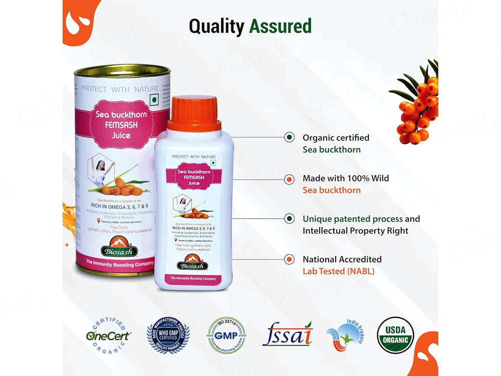 Biosash Sea Buckthorn Femsash Juice