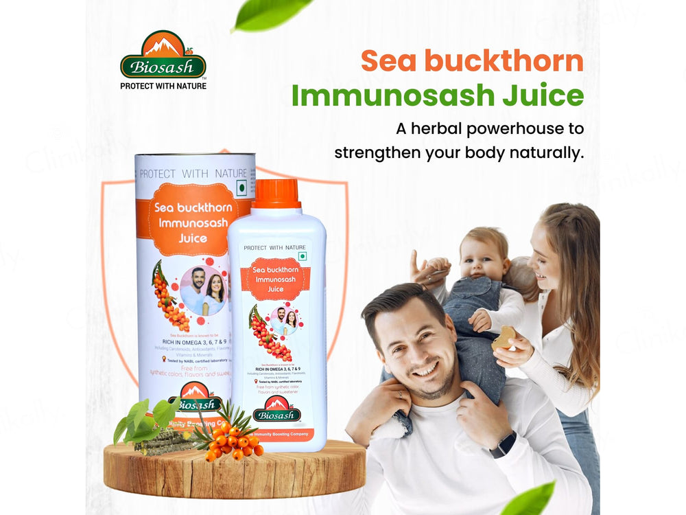 Biosash Sea Buckthorn Immunosash Juice