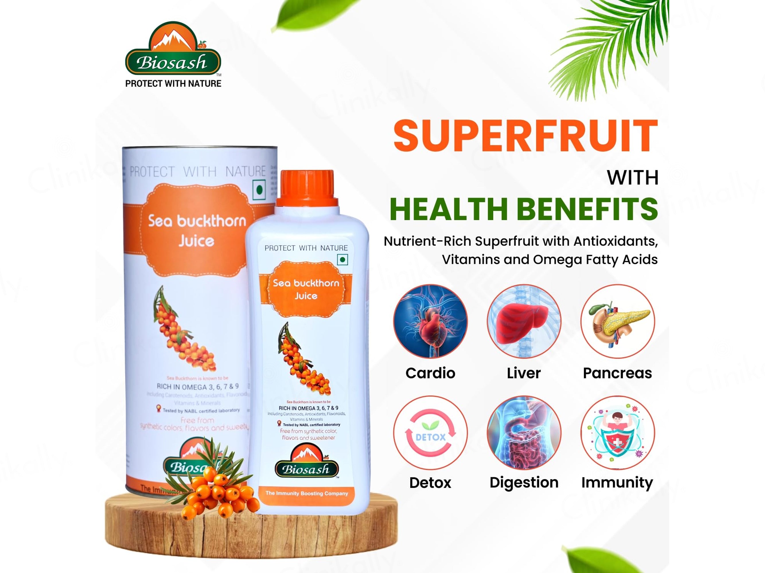 Biosash Sea Buckthorn Juice