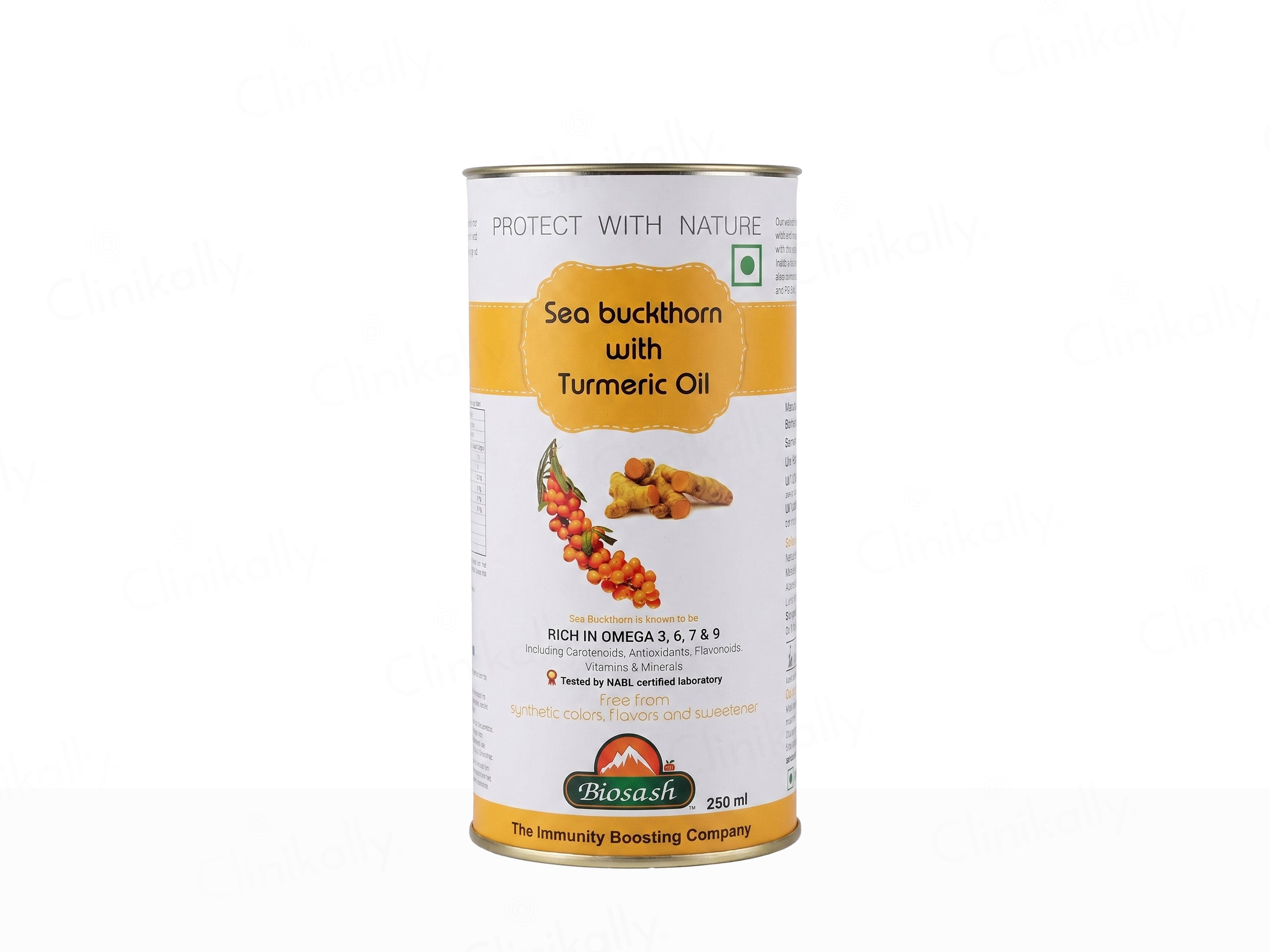 Biosash Sea Buckthorn Juice With Turmeric Oil