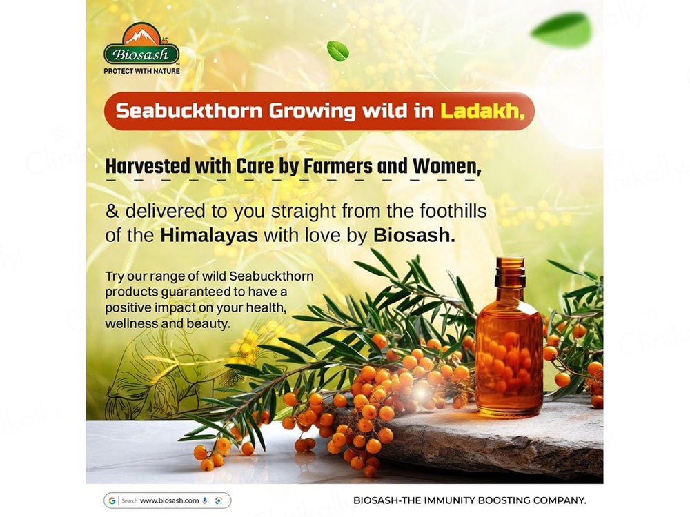 Biosash Sea Buckthorn Stressaid Juice