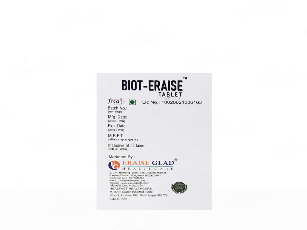 Biot Eraise Hair Growth Tablet