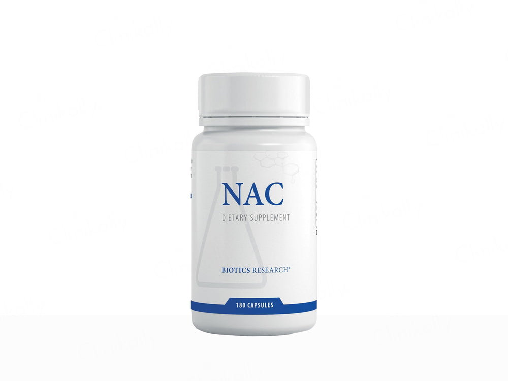 Biotics Research NAC N-Acetyl-L-Cysteine Dietary Supplement Capsule