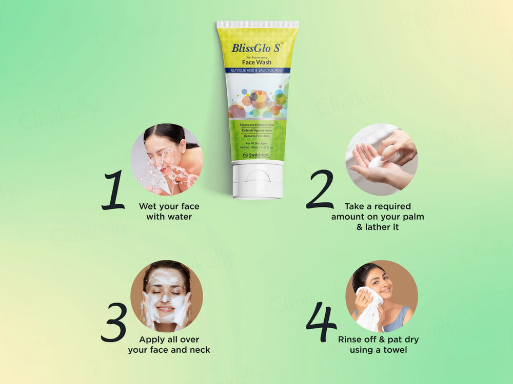 Blissglo-S Skin Rejuvenating Face Wash
