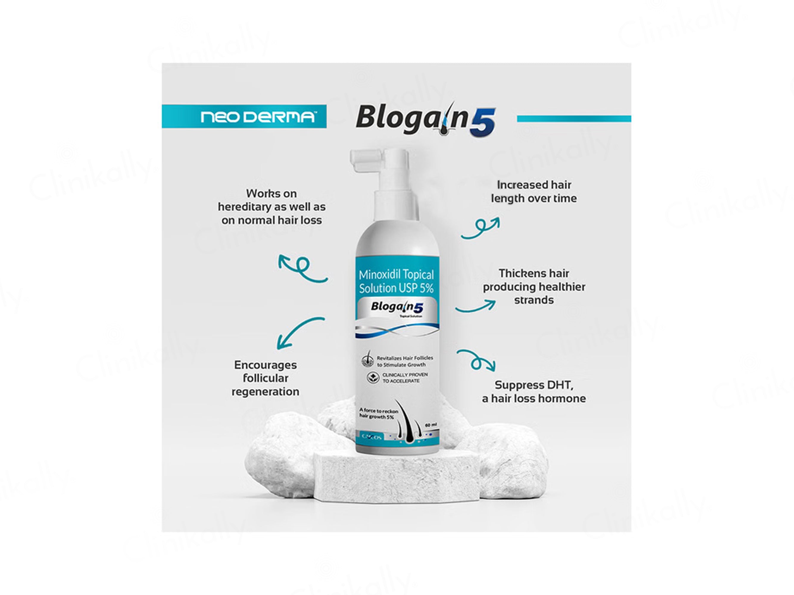 Blogain-5 Hair Growth Topical Solution