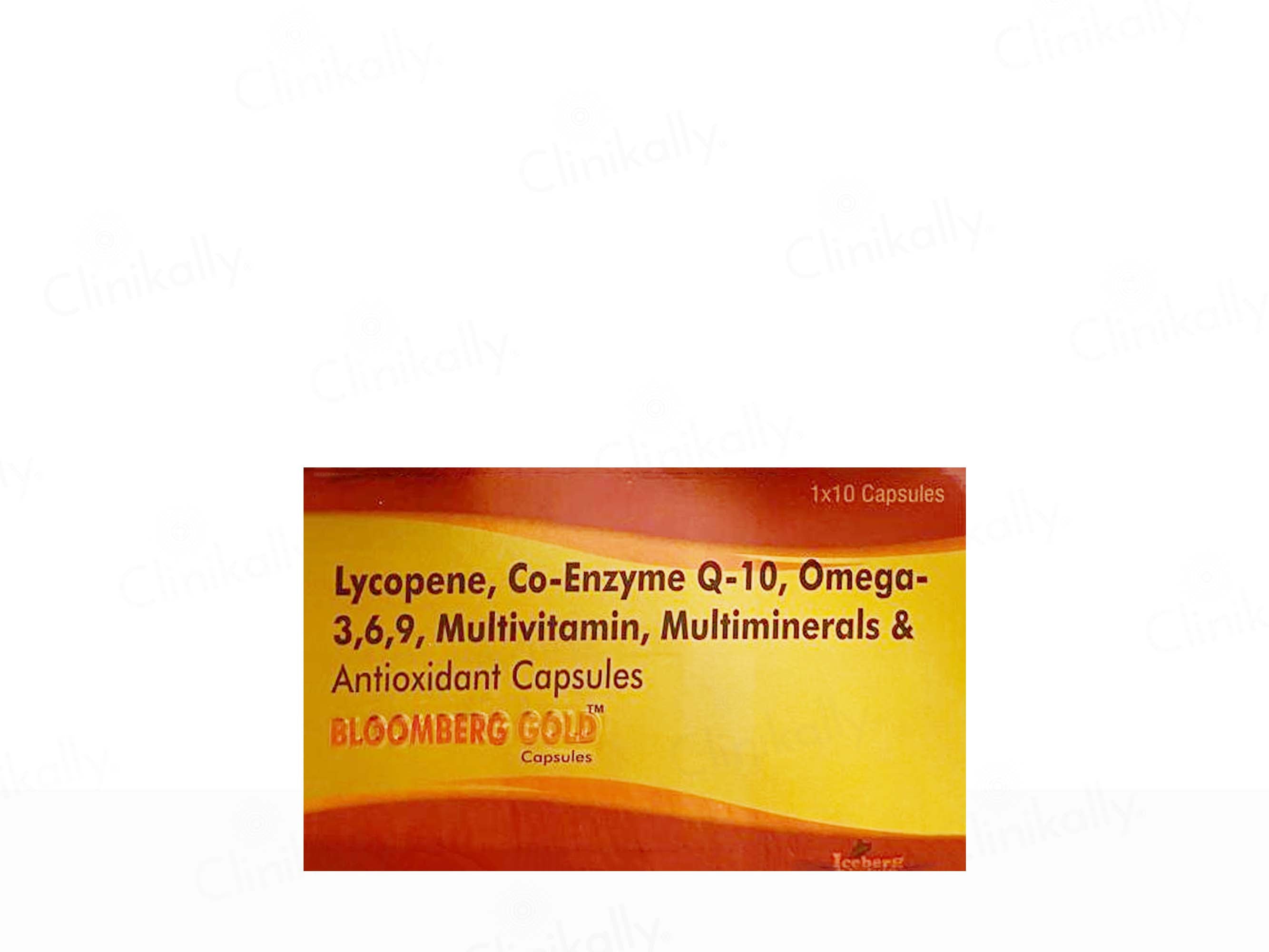 Bloomberg Gold Antioxidant Capsule